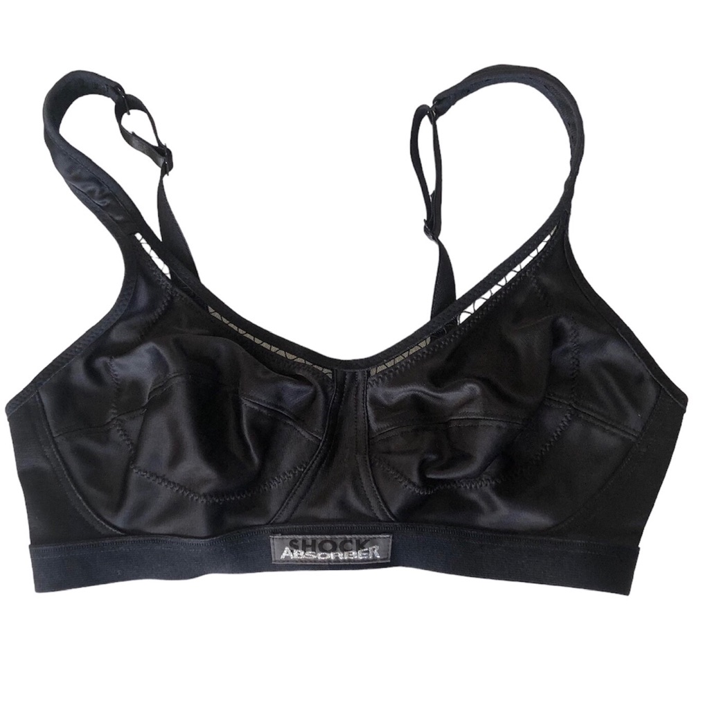 Shock Absorber 34c Classic Support Adjustable Women’s Black Sports Bra